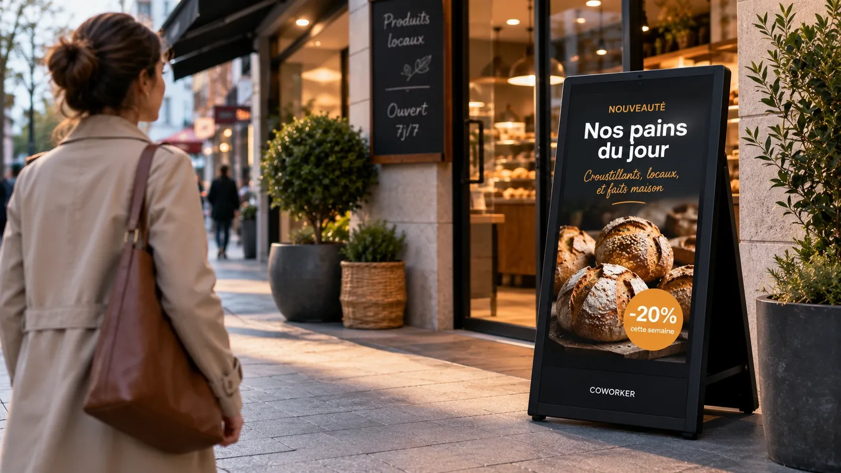 Capter l’attention avant même l’entrée en magasin